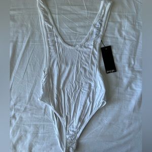 NastyGal White Bodysuit